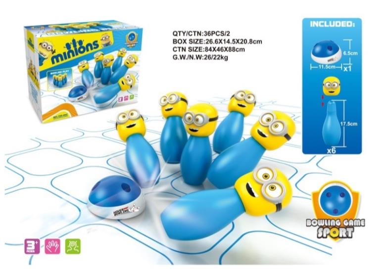 MINIONS BOWLING SET