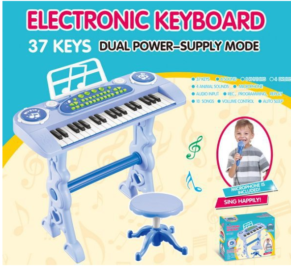37 KEYS ELECTRONIC KEYBOARD